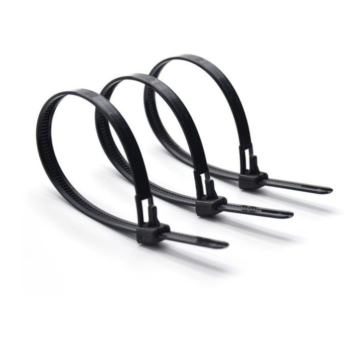 可松式活扣尼龙扎带 长x宽：482.5x12.8mm 耐温85℃ 黑色 - Kss/凯士士