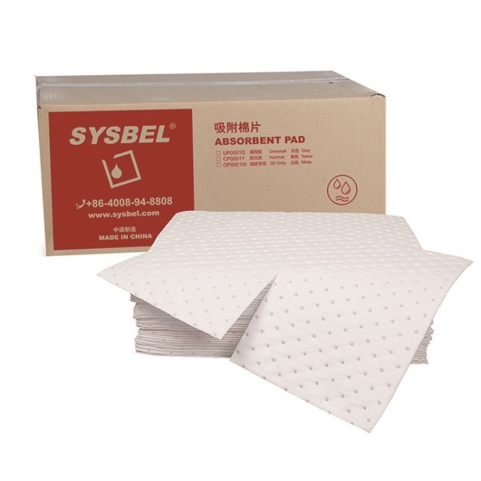 防静电油类专用吸附棉片 材质：熔喷聚丙烯（MBPP）50&times;40cm 白色