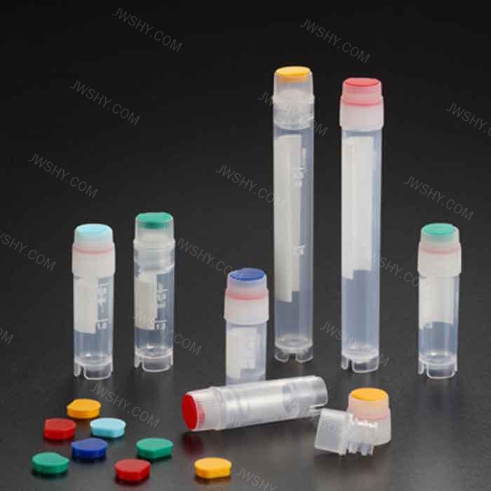 冻存管 PP 1.2ml 外旋 无菌 硅胶垫片 自立式