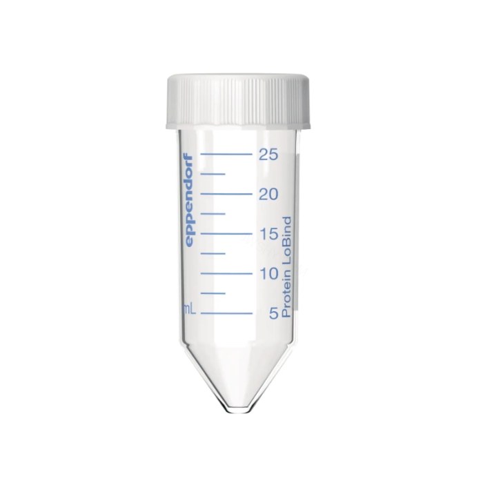 Eppendorf 25ml 锥底离心管 低蛋白吸附 旋盖 PCR clean 洁净级