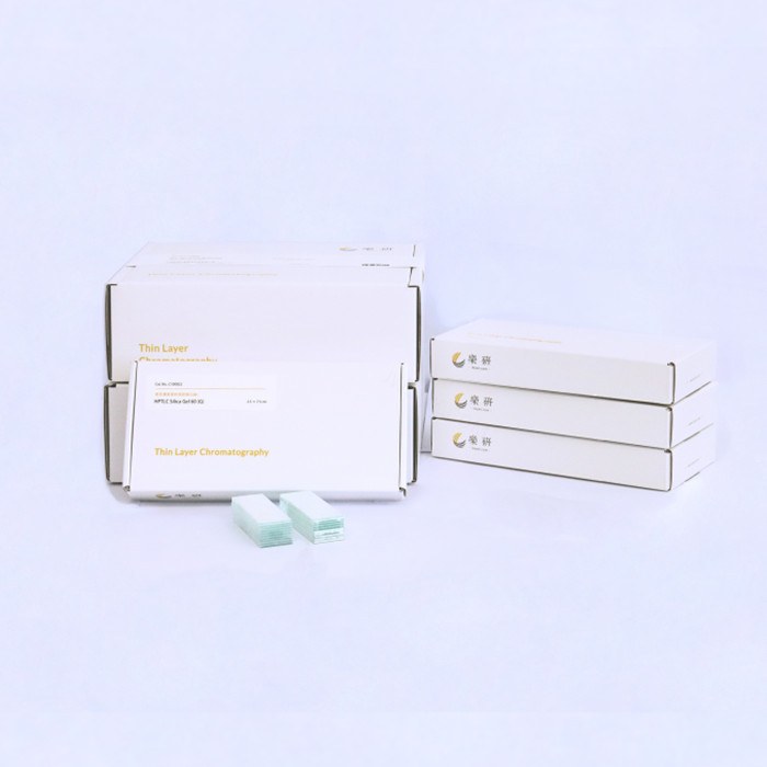 G型高效TLC硅胶板 2.5×7.5cm 涂层:0.25mm 不含荧光剂 - 玖梧精选