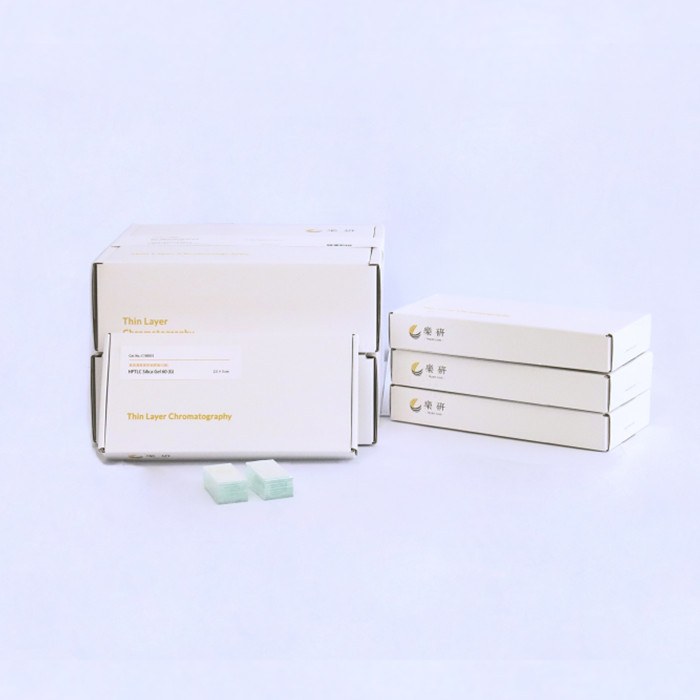 G型高效TLC硅胶板 2.5×5cm 涂层:0.25mm 不含荧光剂