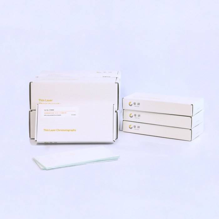 GF254型高效TLC硅胶板 含0.5%氢氧化钠 10×20cm 涂层:0.25mm 含荧光剂 - 玖梧精选