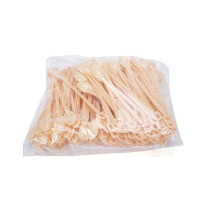 坚尔美 JEM PP一次性塑料搅拌棒 搅拌勺 61501 13cm (黄色)