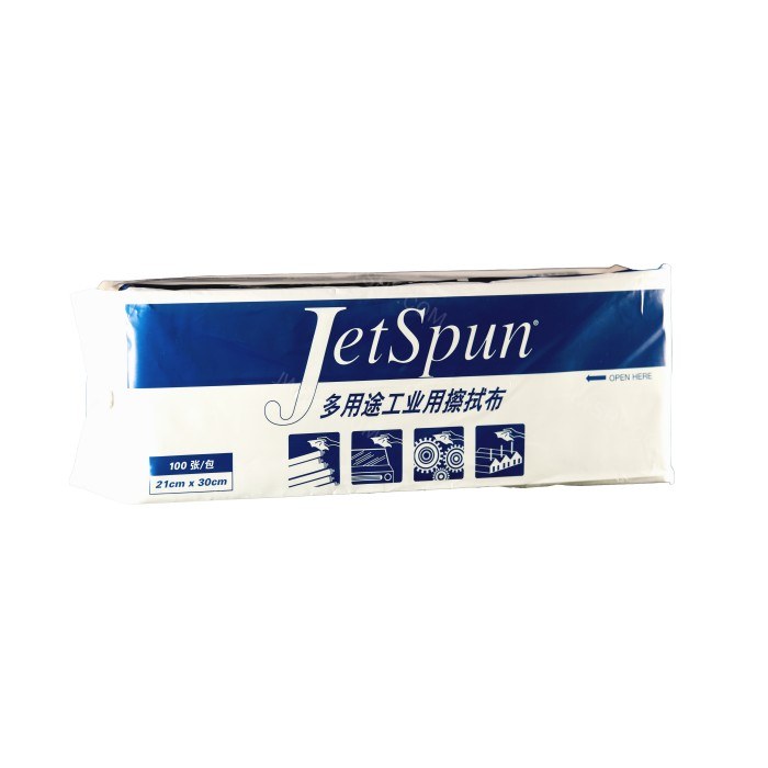 JetSpun 多用途工业擦拭布 无纺布 蓝绿色 21&times;30cm