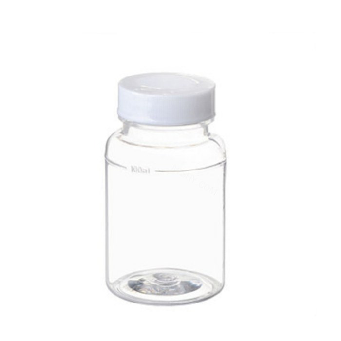 100ml环境取样瓶 无硫代硫酸钠 已灭菌 PS材质 - Crystalgen/科晶