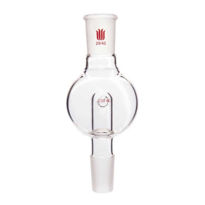 防溅球,上磨口:29/42,下磨口:14/20,250ml - 欣维尔