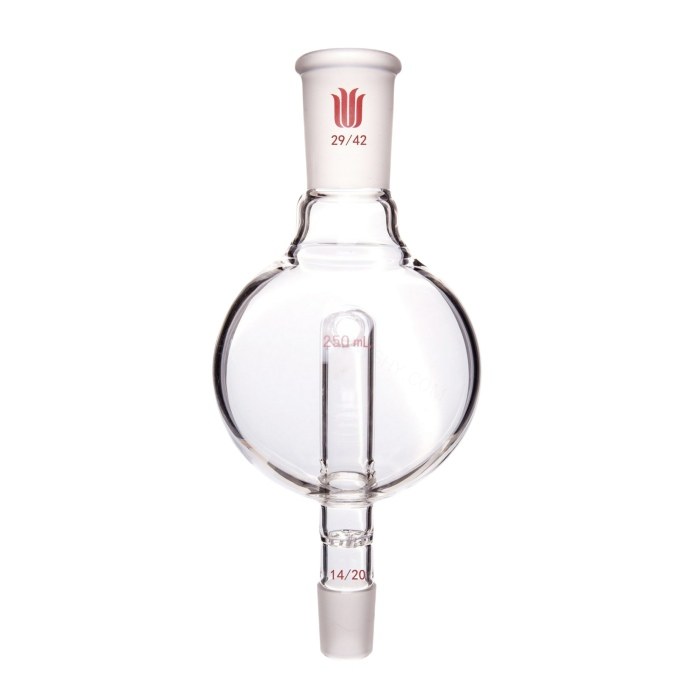 防溅球,具多孔板及回流孔,29/42-14/20,250ml - 欣维尔