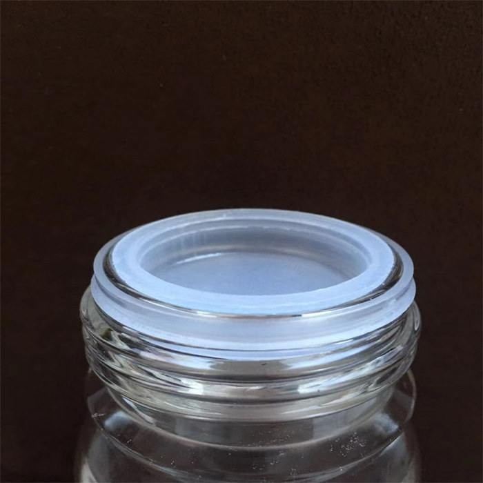 具螺纹口试剂瓶 100ml GL45,标配尼龙盖+垫片+密封圈+内扣盖