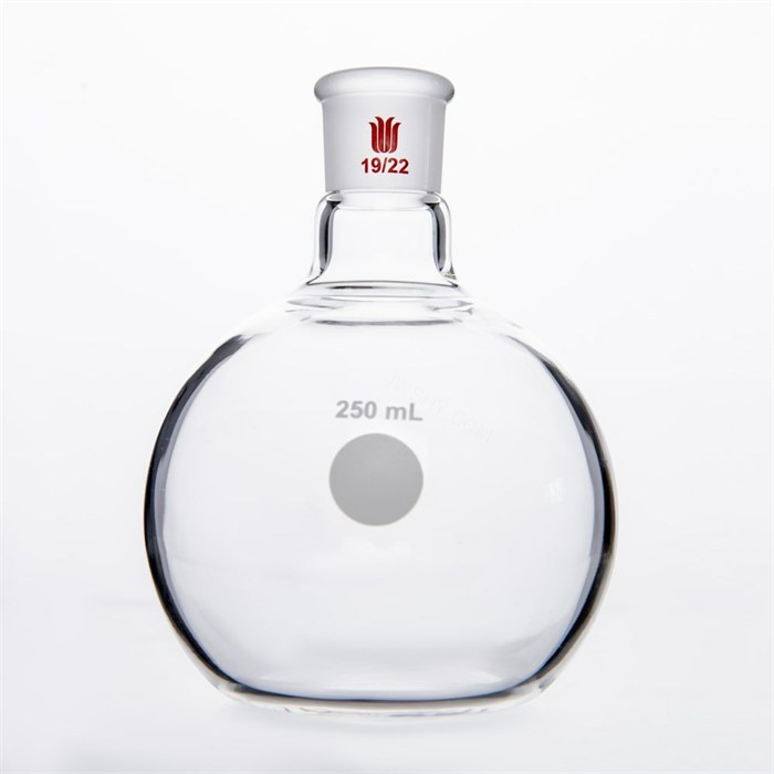 平底烧瓶,磨口:19/22,250ml - 欣维尔