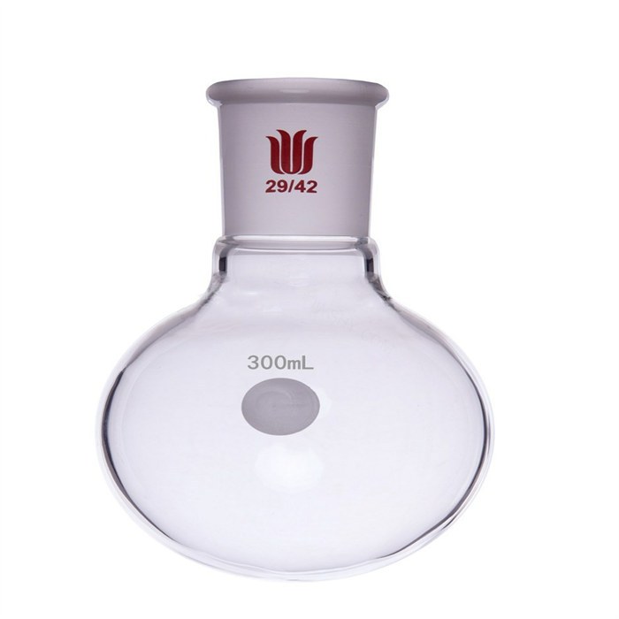 单颈圆底球瓶,厚壁高强度,磨口:29/42,300ml - 欣维尔