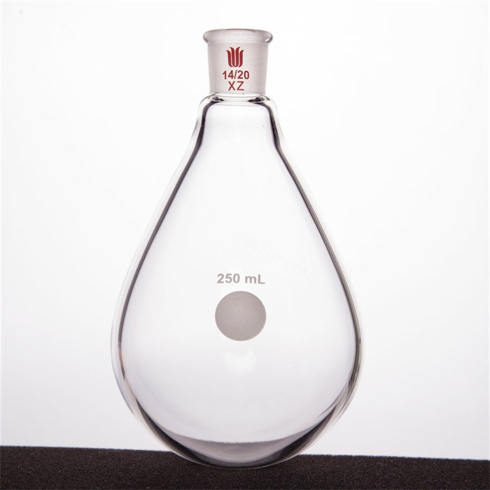 镀膜，旋蒸用厚壁茄型瓶,高强度,磨口:14/20,250ml - 欣维尔