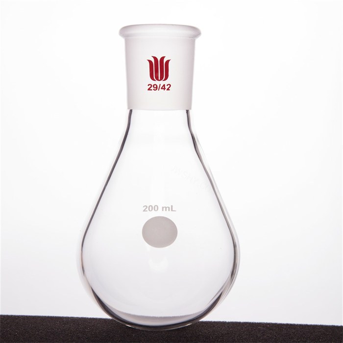 镀膜，旋蒸用厚壁茄型瓶,高强度,磨口:29/42,200ml - 欣维尔