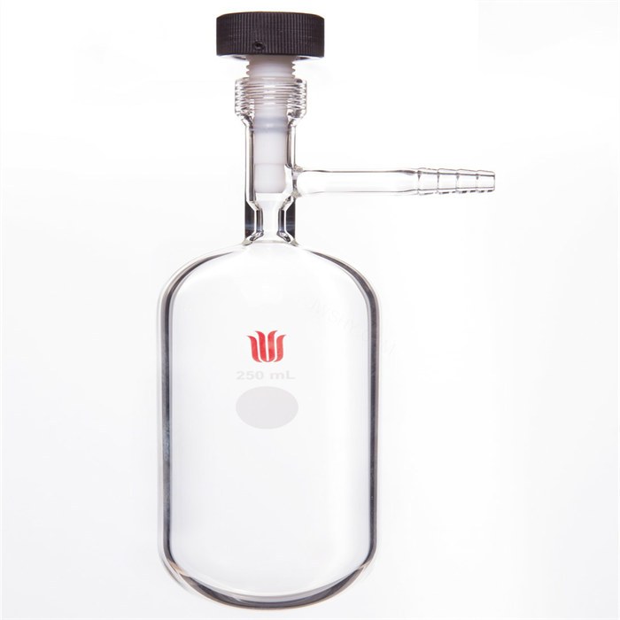 溶剂储存瓶(SCHLENK),250ml,60×185mm,7#内螺纹0-4mm高真空 - 欣维尔