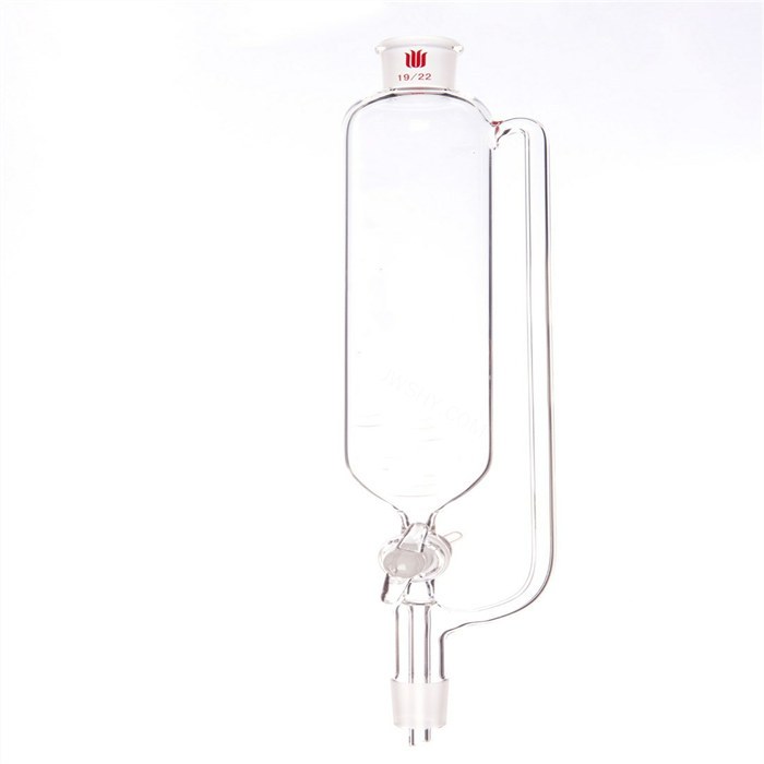 无刻度恒压滴液漏斗,玻璃节门,250mL,19/22 - 欣维尔