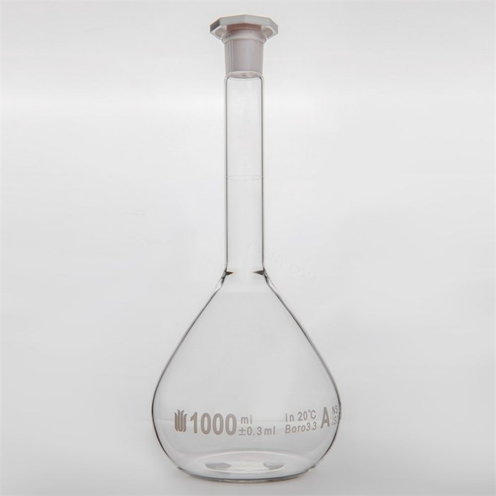 24/29口 1000ML容量瓶，标配塑料塞，不带个体检测证书，2支/盒 - 欣维尔
