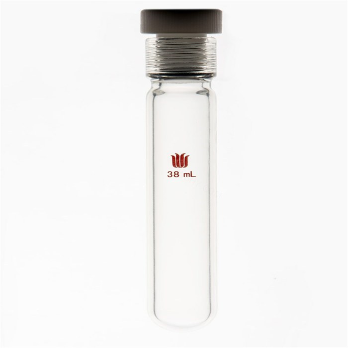 镀膜 厚壁耐压瓶一套,四氟全包O型圈,容量：100ml,15# - 欣维尔