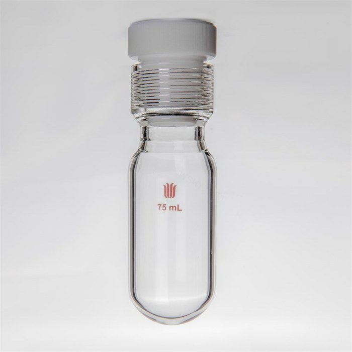 厚壁耐压瓶一套,四氟全包O型圈,容量:75ml,25#
