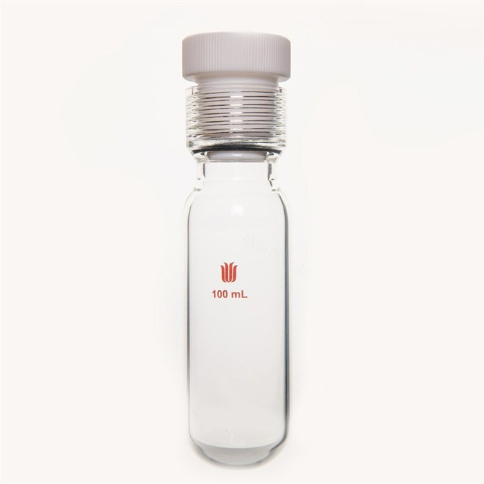 厚壁耐压瓶一套,100ml,25#,管外径×总高:46mm×110mm - 欣维尔