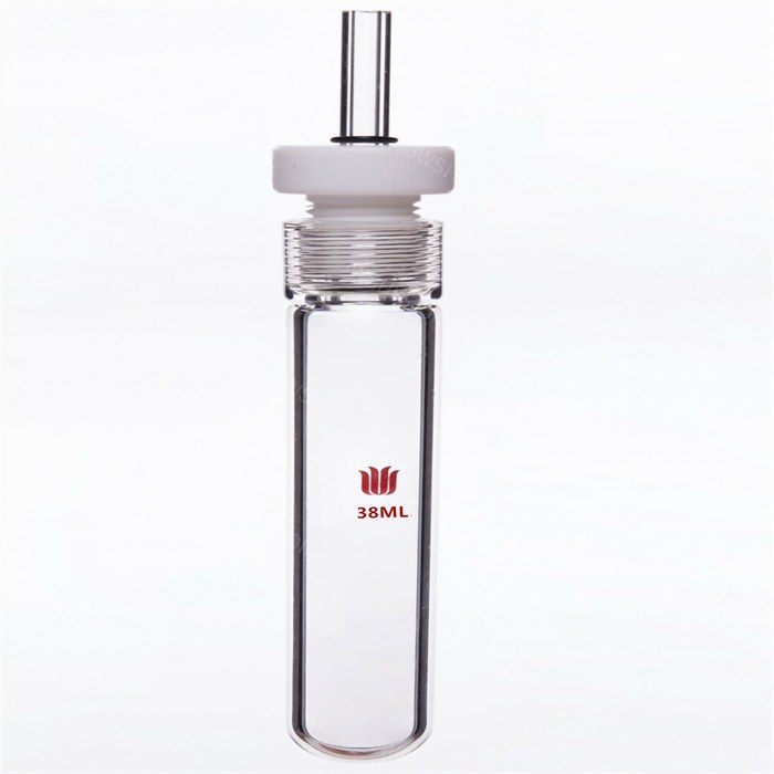 镀膜耐压瓶,具导气接口,全包O型圈,容量38ML,15# - 欣维尔
