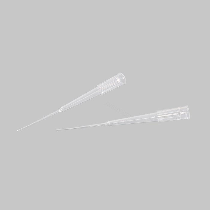 200ul 超长尖端吸头 适用凝胶电泳上样, 袋装 无DNASE/RNASE/蛋白酶/致热源 长度68mm