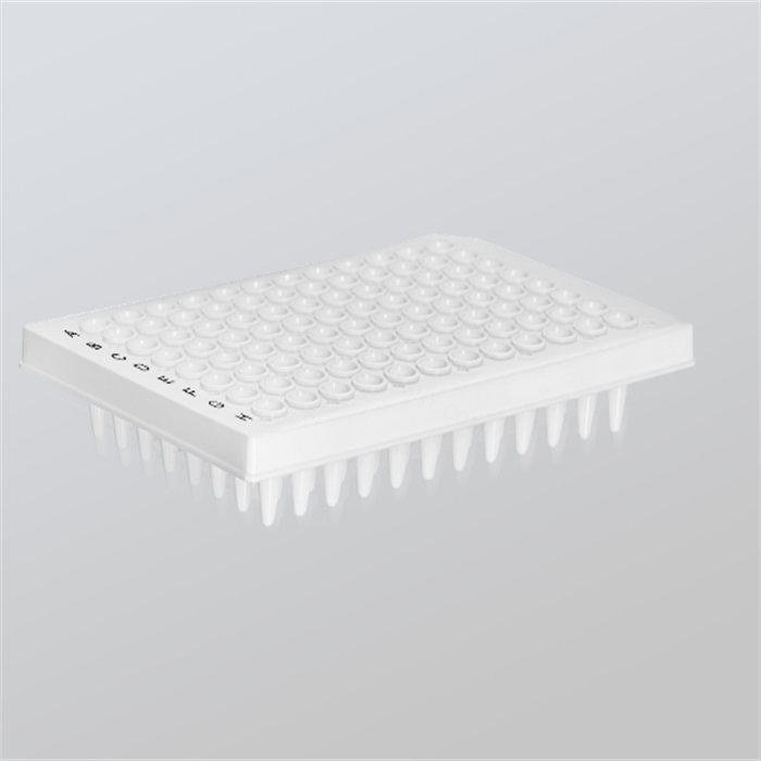 PCR板 200ul 96孔板 新款 半裙边,透明,灭菌 - JET/洁特