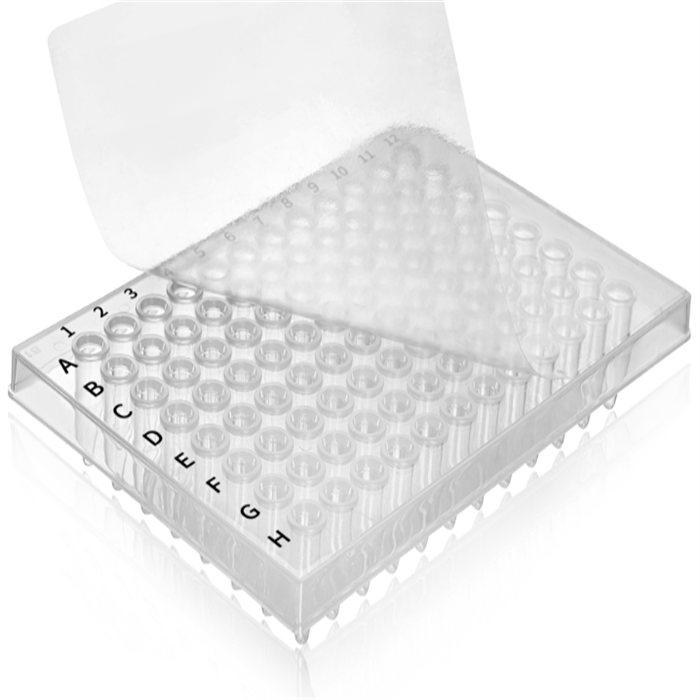 白色PCR板 200ul 96孔荧光PCR板 白色 全裙边,不灭菌