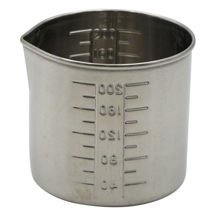 304不锈钢烧杯（无把手） 200ml 外径×总高(mm)：Φ70×66 - AS-ONE/亚速旺