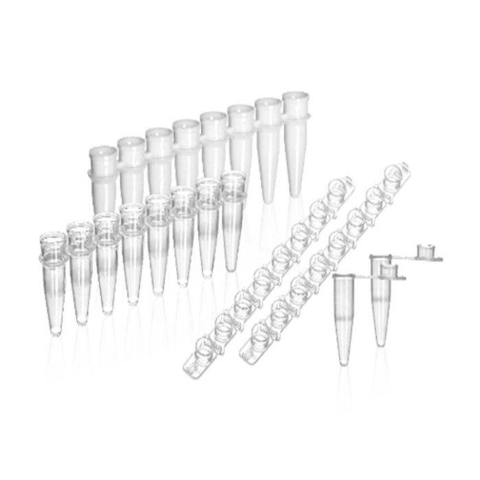 一次性PCR 单管，带翻盖，0.2ml，平盖 无DNA&amp;RNA酶,袋装 不灭菌