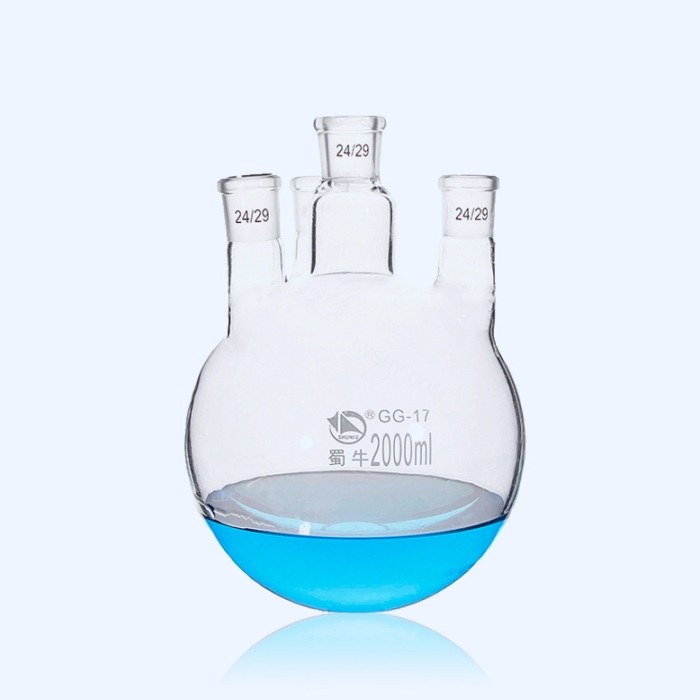 直四口烧瓶20000ml/50*24*3 - 蜀牛