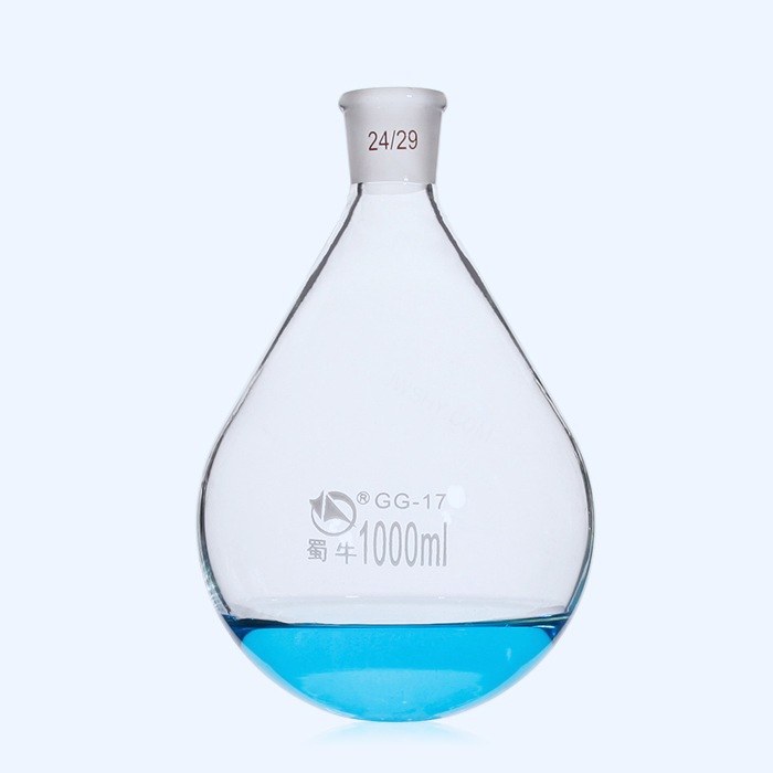 茄形烧瓶500ml/24# - 蜀牛