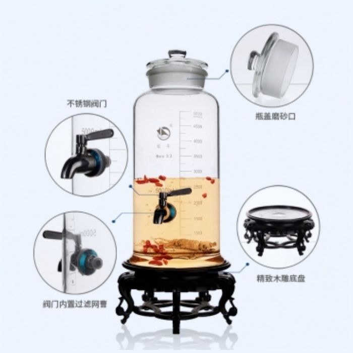 3.3高硼硅标本瓶40000ml - 蜀牛