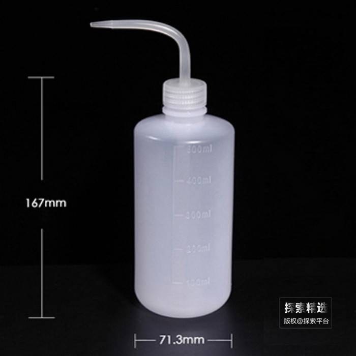 经济型PE塑料洗瓶 500ml（带刻度）