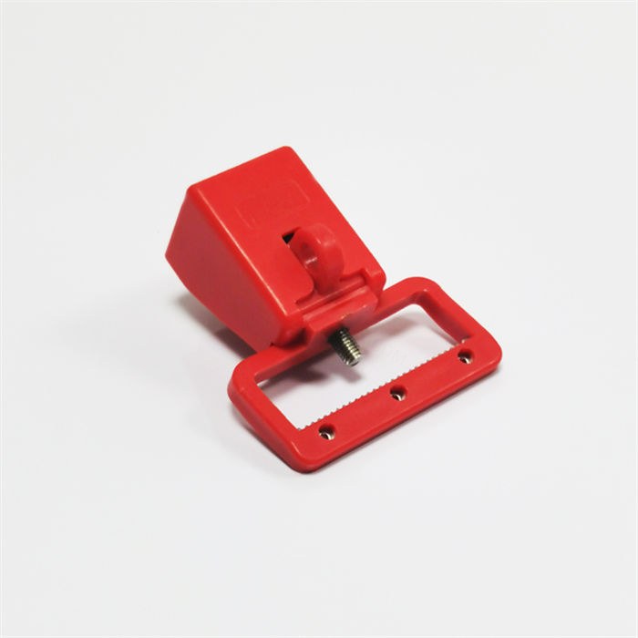 断路器锁具（中号）适用开关手柄厚度&le;17mm高度&le;48mm 使用锁定大中型塑壳断路器 上锁孔直径7.5mm
