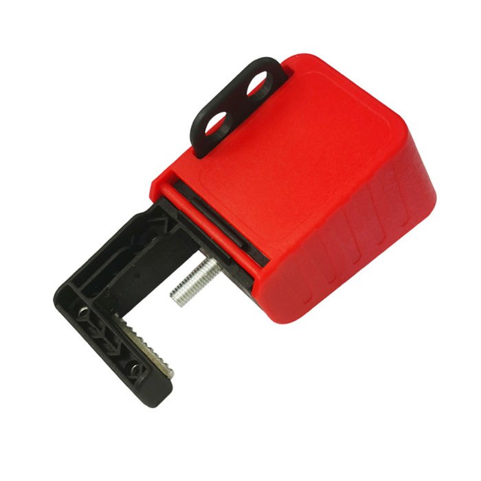 大型断路器锁具 适用开关手柄厚度&le;25mm高度&le;48mm宽度&ge;10mm 2个上锁孔直径8mm