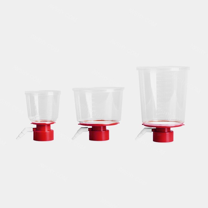 一次性真空过滤器上杯 GL45接头 1000ml 聚偏氟乙烯(PVDF)膜 孔径0.22um 直径90mm 灭菌 独立包装 - ACESUN艾斯琳