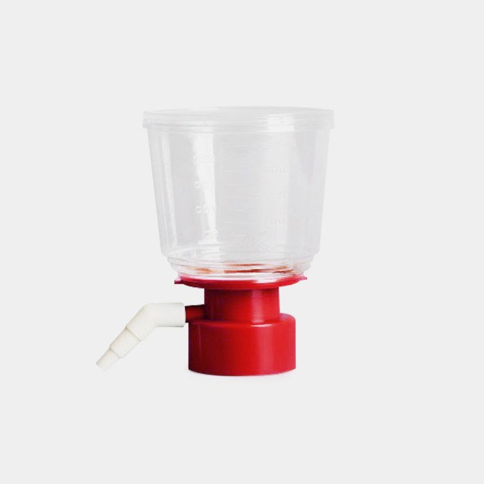 一次性真空过滤器上杯 GL45接头 250ml 醋酸纤维(CA)膜 孔径0.45um 直径50mm 灭菌 独立包装