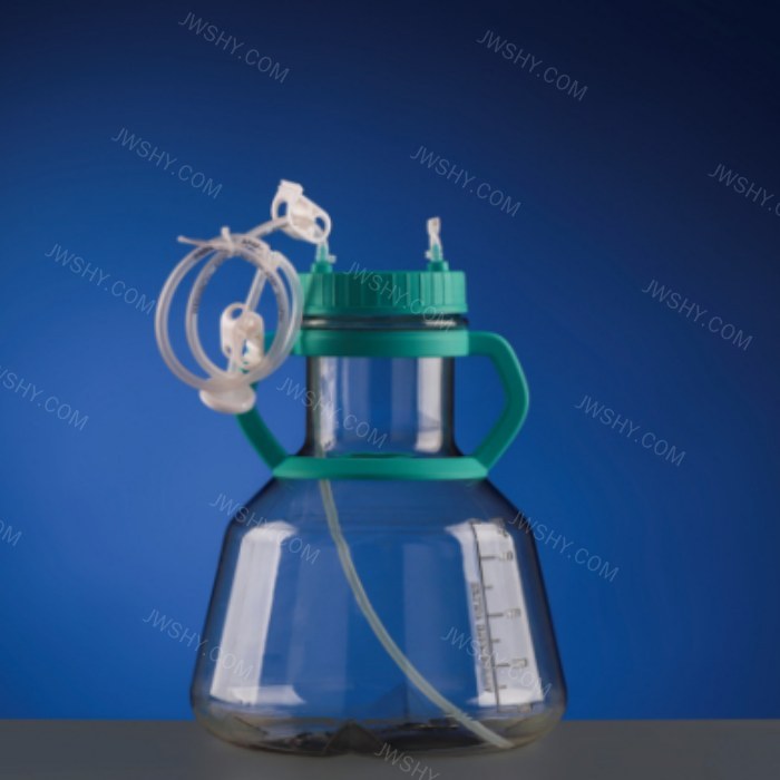 3L高效摇瓶带挡板密闭系统,预装双向转移盖,灭菌TPE 热塑管(50cm,1/8 ID, 1/4 OD),热封,滤器(0