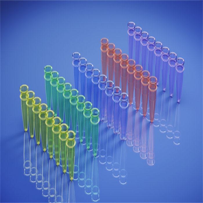 0.2ml PCR八联管 绿色 配荧光定量PCR八联管光学透明平盖(无孔盖)PP