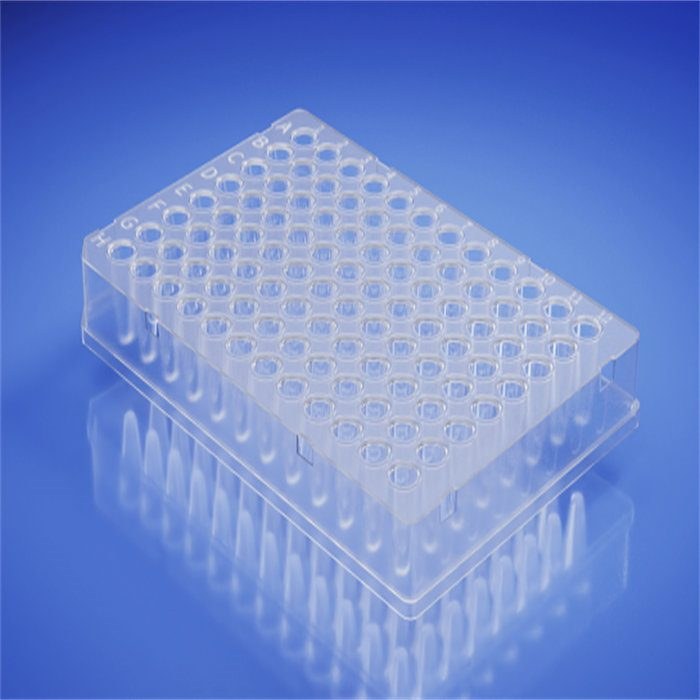 0.1ml 全裙边96孔PCR板 透明 PP