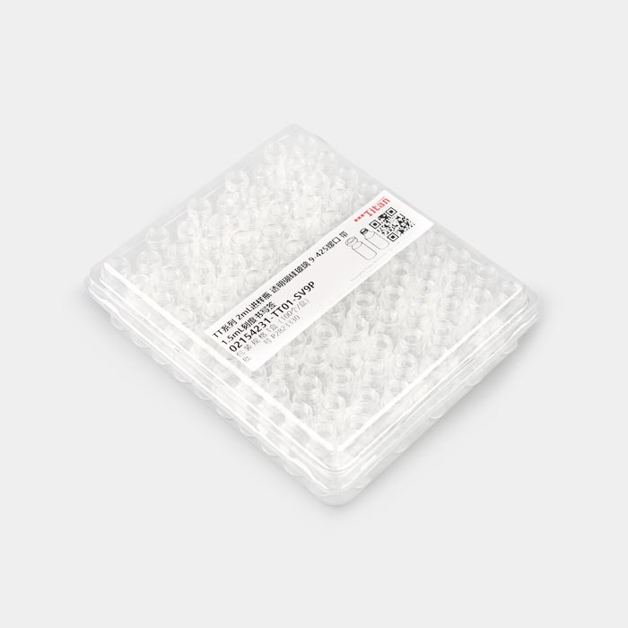 TT系列&nbsp;2mL透明进样瓶&nbsp;9-425螺口&nbsp;带1.5mL刻度书写签