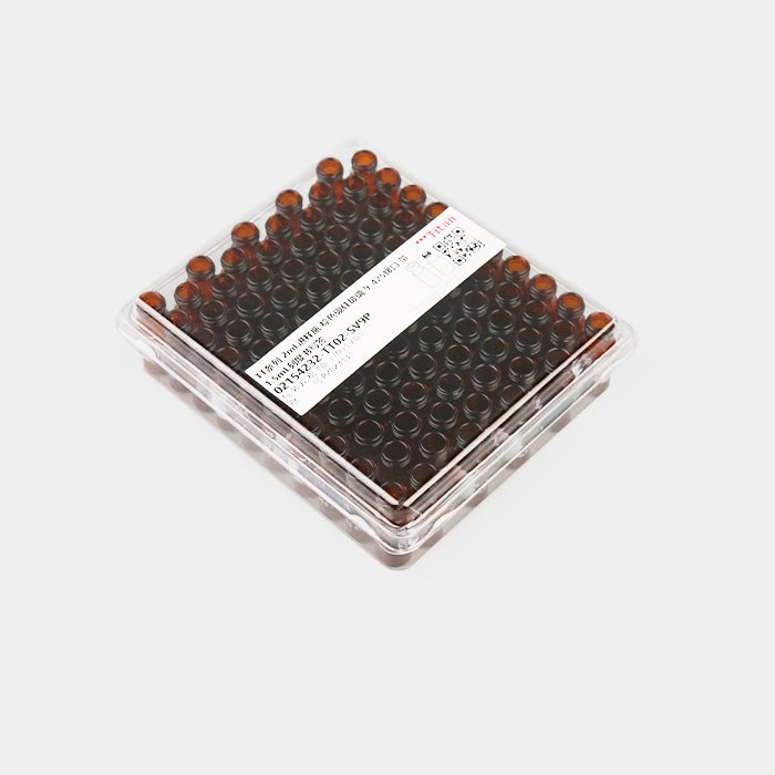 TT系列&nbsp;2mL棕色进样瓶&nbsp;9-425螺口&nbsp;带1.5mL刻度书写签