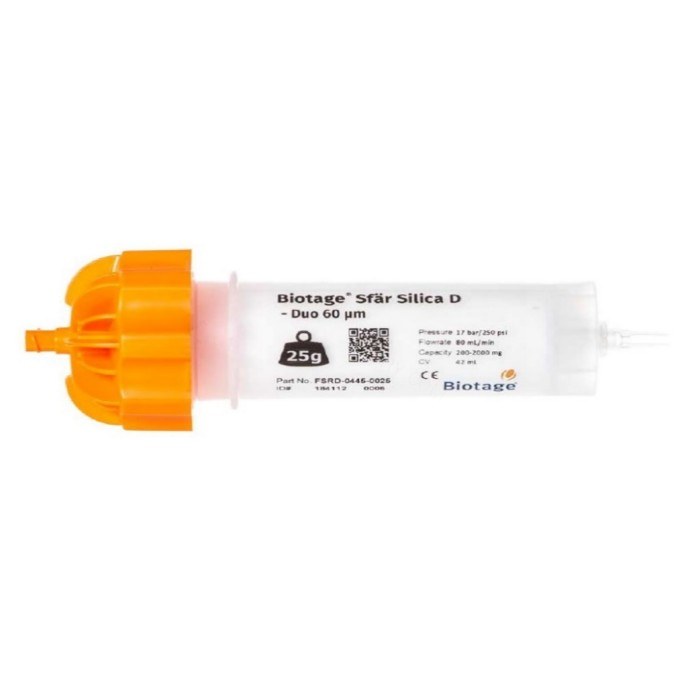 快速分离柱 Biotage Sfar Silica D &shy; Duo 60um 10g - Biotage/拜泰齐