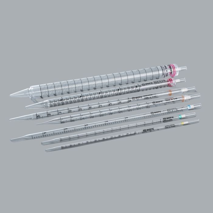 一次性移液管 25ml 25ml,有刻度,2/10ml,红色,灭菌,单支(塑/塑料 - JET/洁特