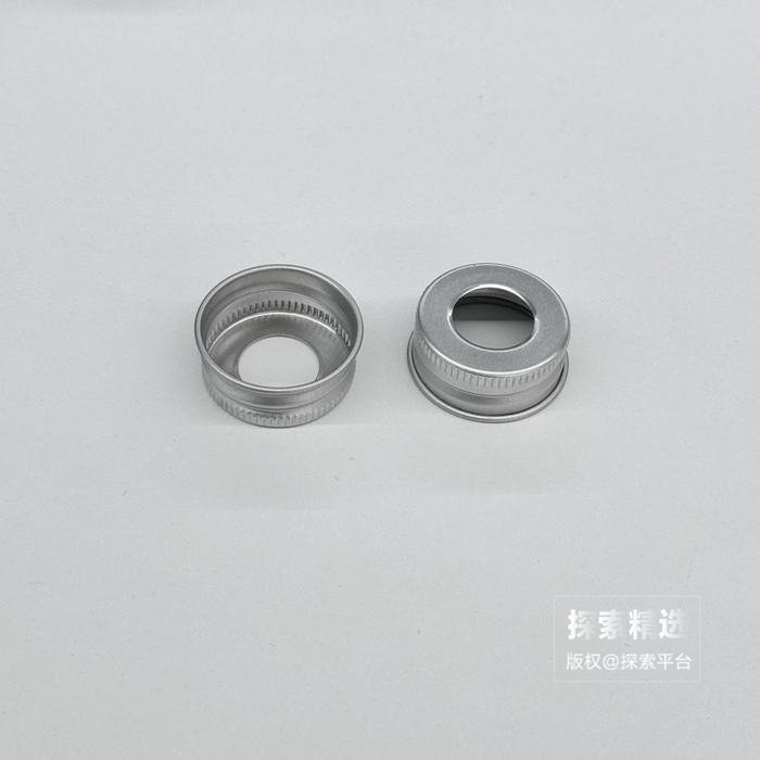 铝制开孔盖 内径&times;高度&times;中心孔径：25.6mm&times;12.5mm&times;15mm
