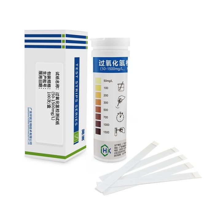 过氧化氢测定试纸 50-1500mg/L