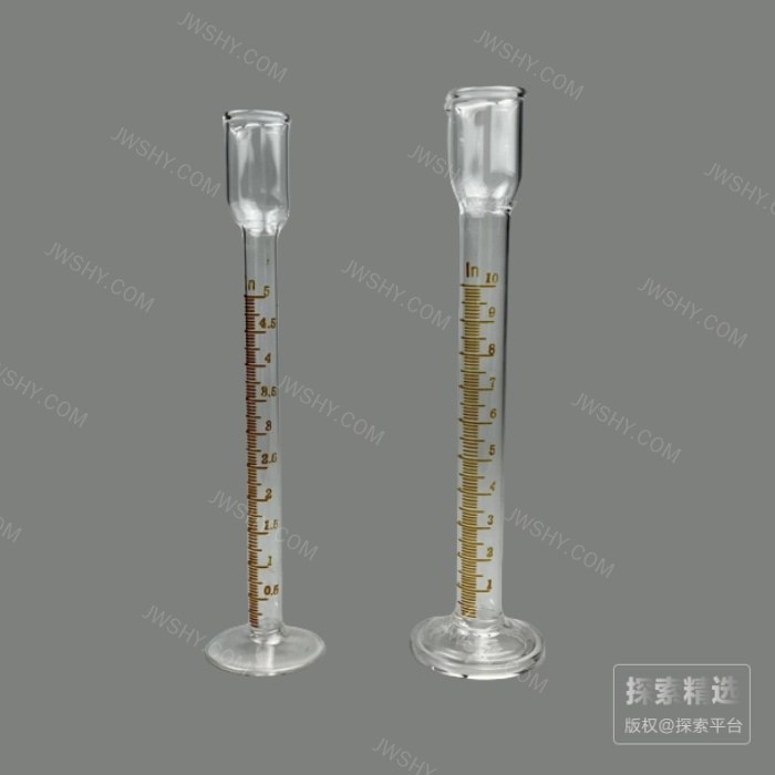 敞口式量筒（带加液杯） A级 量入式 包过检 2ml/精度0.02ml - 玖梧精选