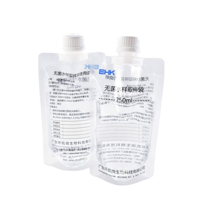 无菌水样取样袋（含硫代硫酸钠） 250ml - 环凯微生物/HKM