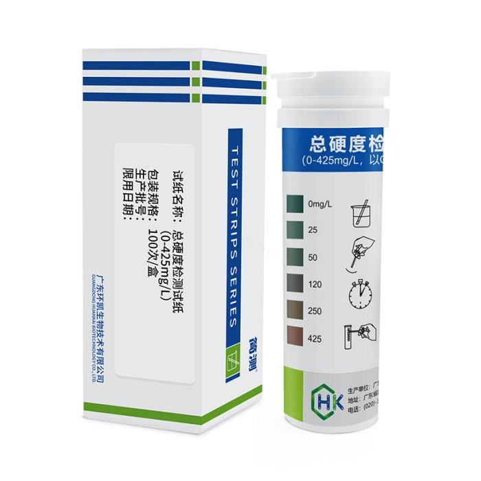 总硬度测定试纸 0-425mg/L - 环凯微生物/HKM