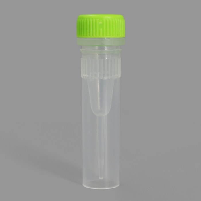 BeyoGold 螺旋样品管 0.5ml 可立 无菌 绿色盖